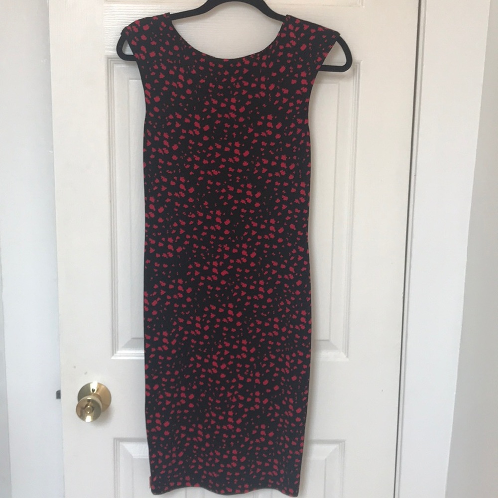 Alice + Olivia Black + Red Dress S